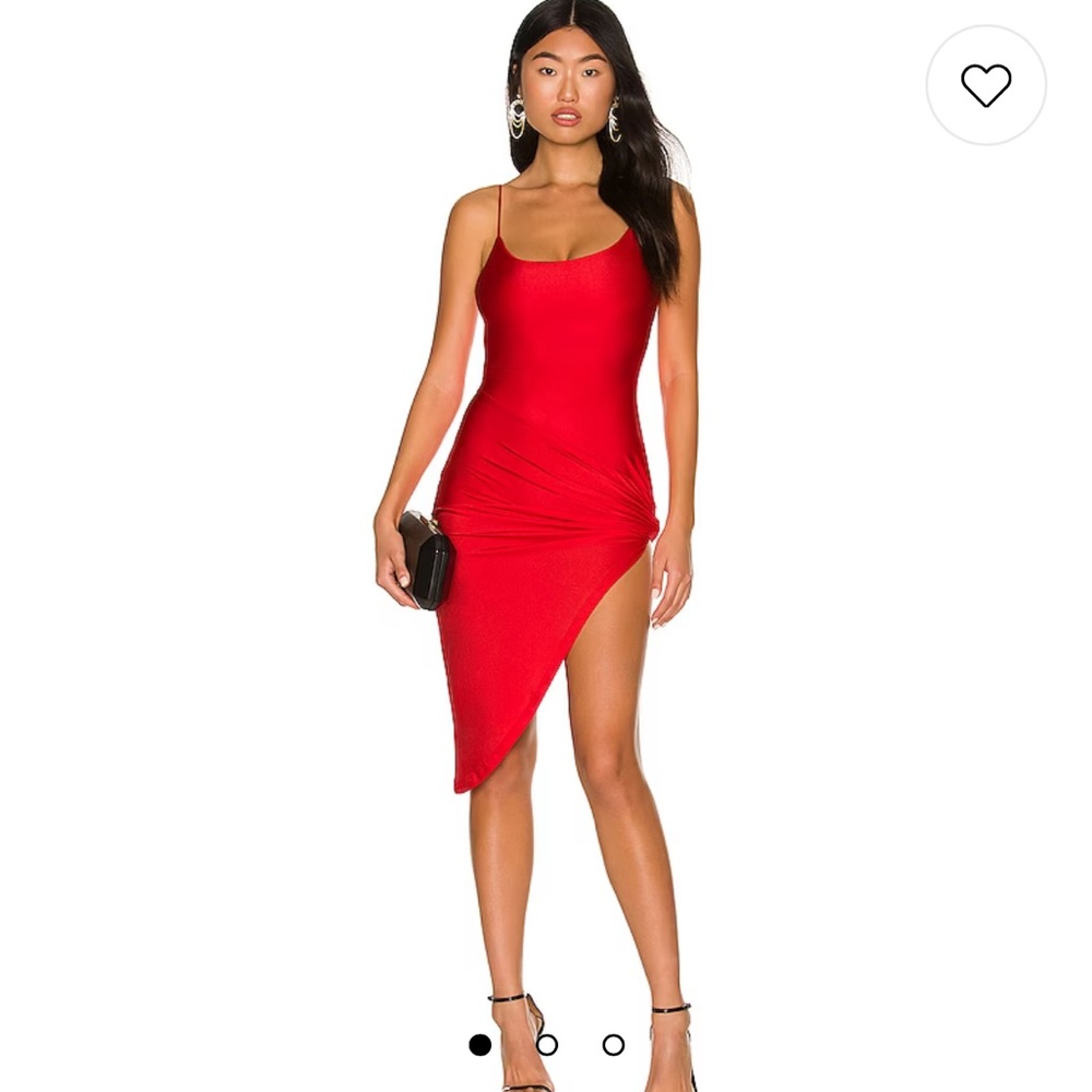 superdown Eva Twisted Slit Dress